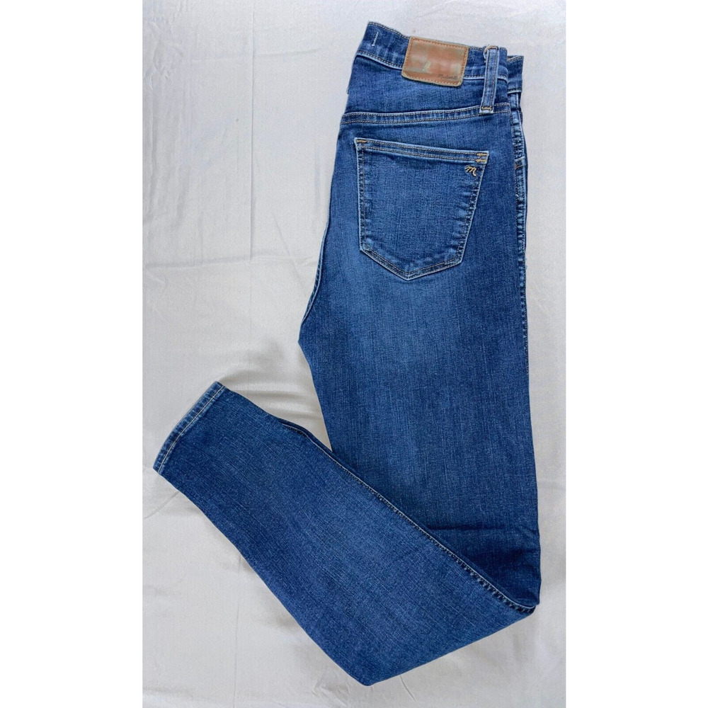 Madewell 10" High Rise Skinny Lightweight Stretch Denim Jeans Women's Size 27